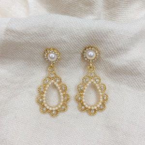 Ambrosiana Vintage Pearl Drop Earrings